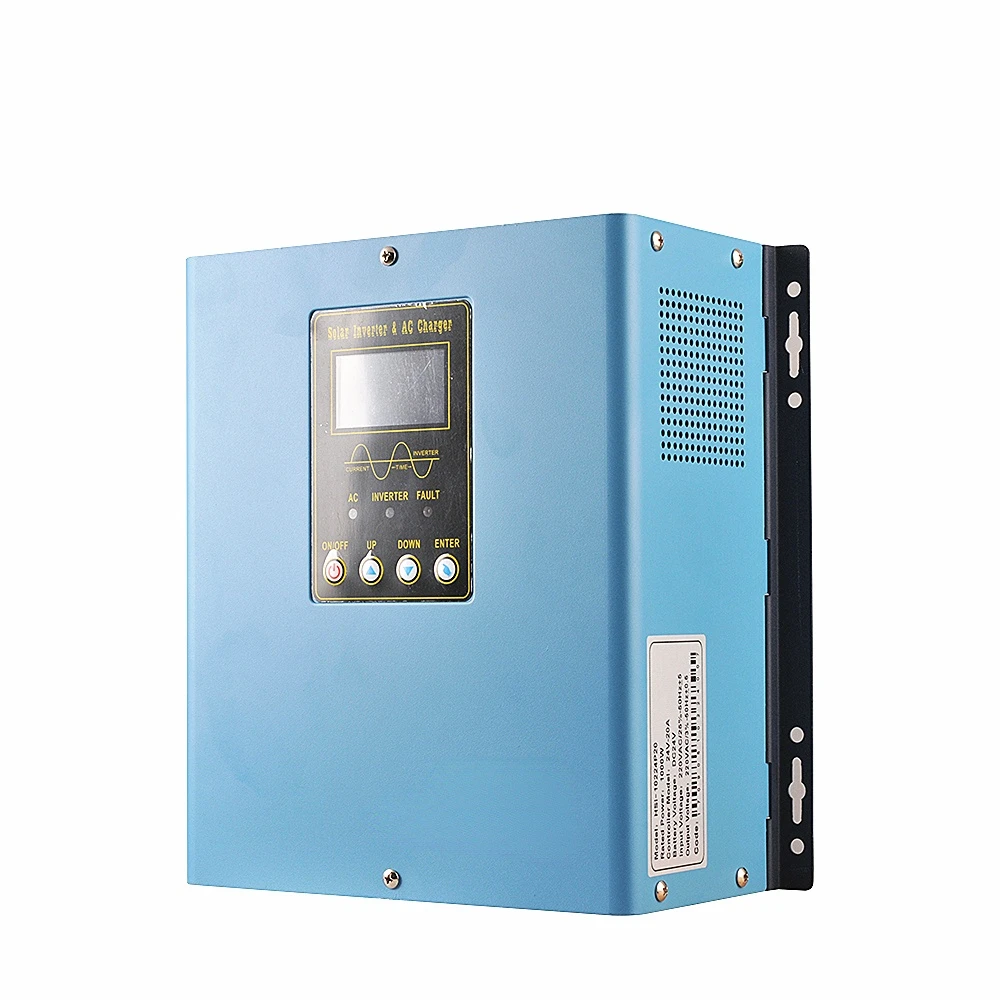 Off Grid Hybrid Solar Inverter 12v 220v 700w hybrid solar system with battery inverter kit