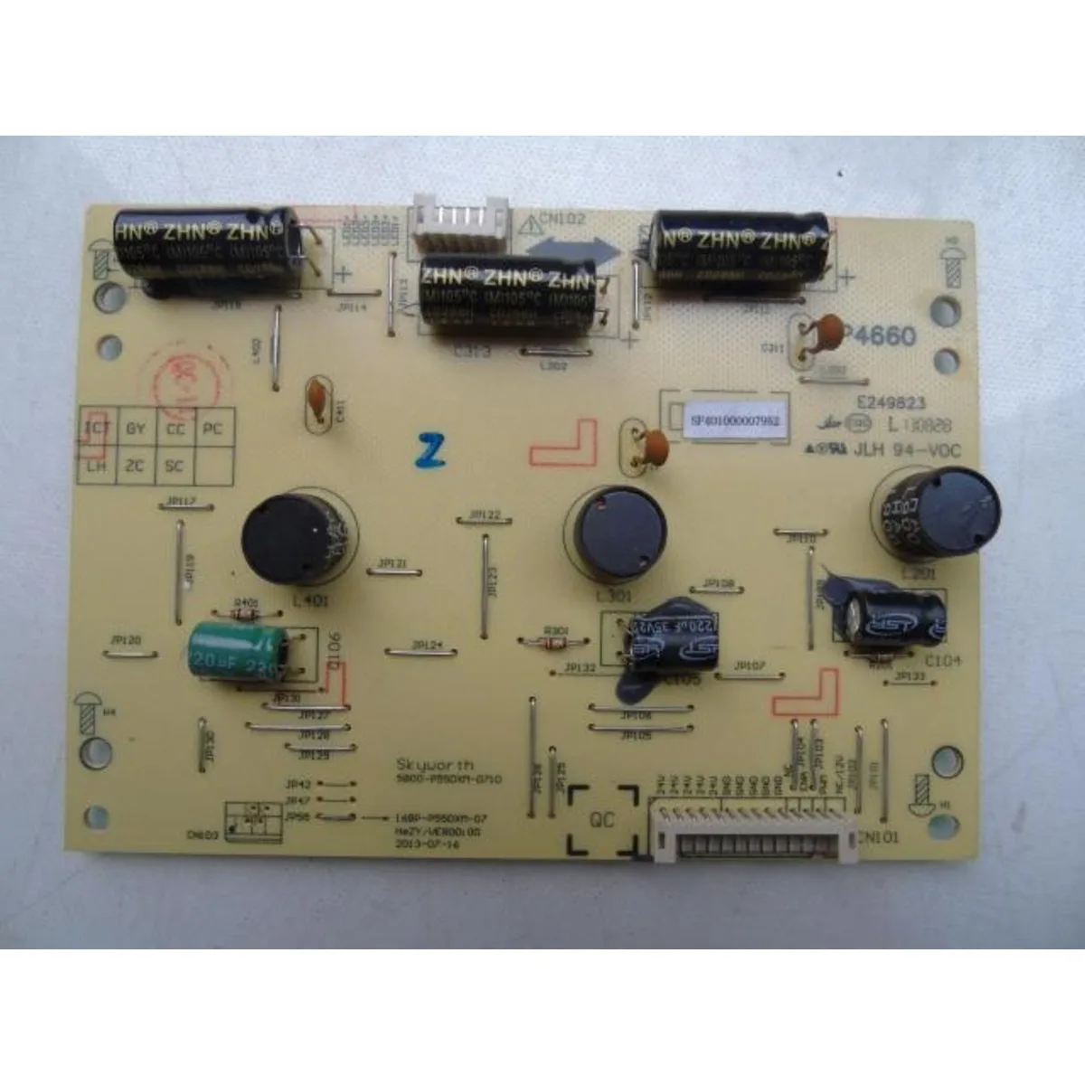 

for Skyworth 55E380s/55E7bre Constant Current Board 5800-P55dxm-0710 168P-P55dxm-07