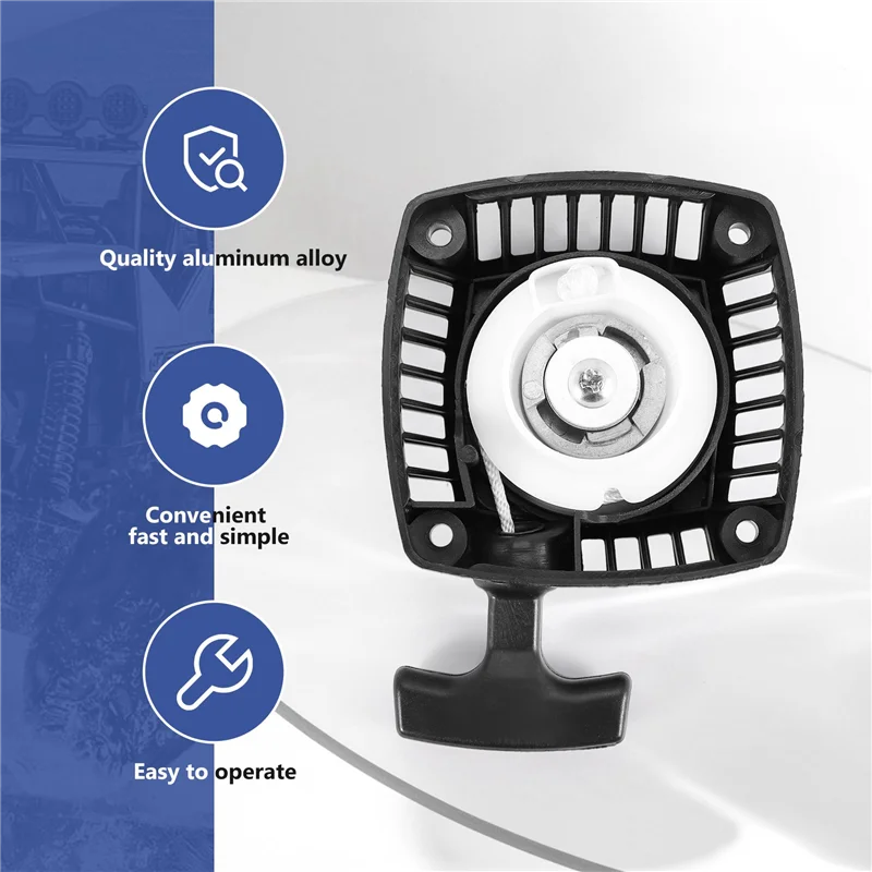 Sterk aanbevolen trekstarter (metalen klauw gecentreerd) start voor 23cc 26cc 29cc 30,5cc motor Zenoah CY voor 1 5 Hpi Baja 5B Rovan