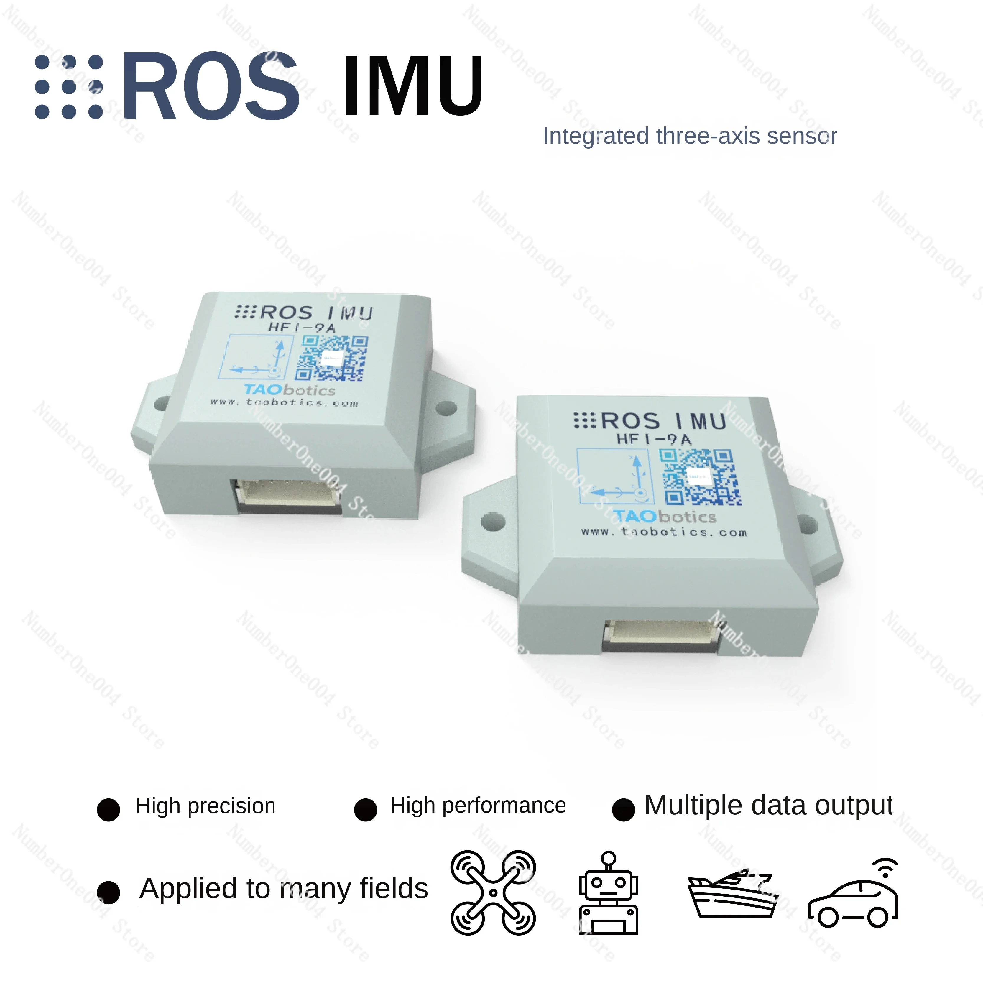 Robot IMU Module ARHS Attitude Sensor USB Interface Gyroscope Accelerometer Magnetometer 9 Axis