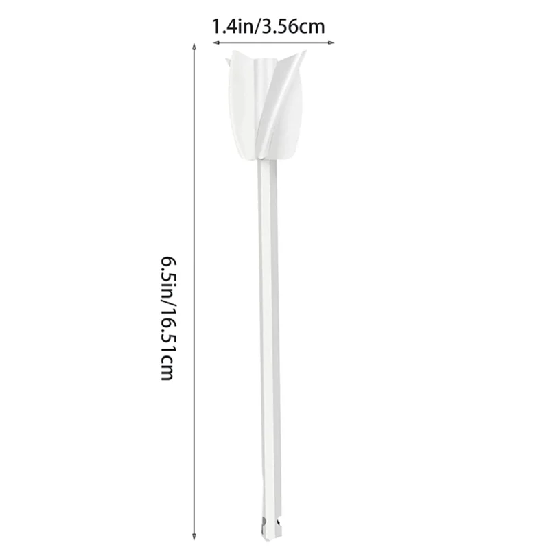 Mieszadło do żywicy ABCA-Mixer, zestaw 50 sztuk mieszadeł do żywicy epoksydowej, mieszadło spiralne do mieszania farb