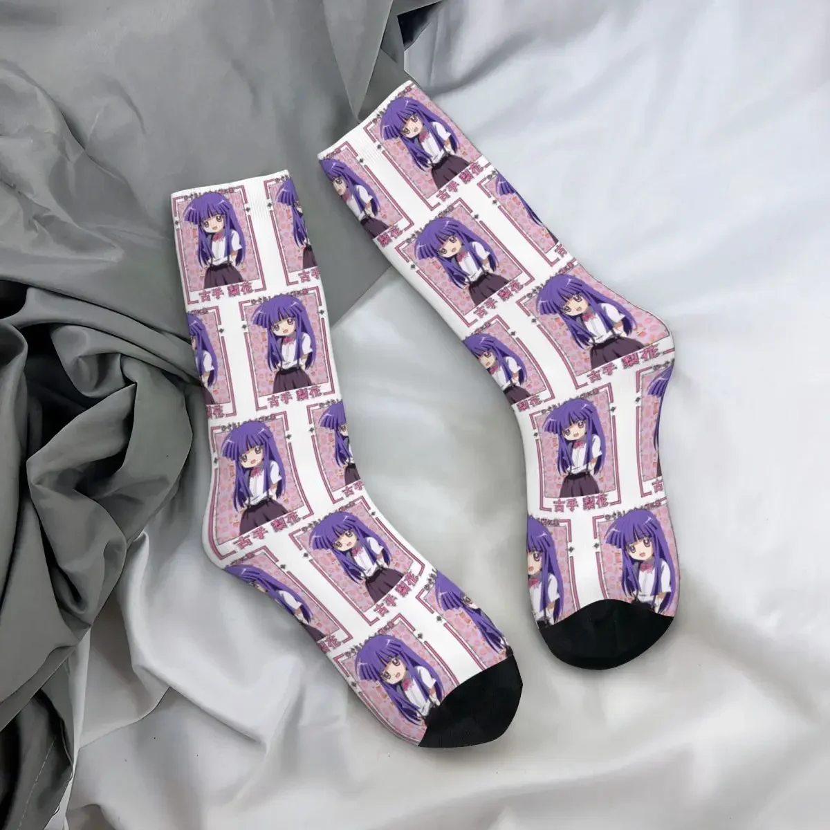 Higurashi No Naku Koro Ni Socks Harajuku Super Soft Stockings All Season Long Socks Accessories for Man's Woman's Gifts