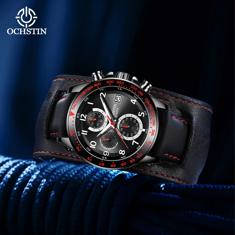 Ochstin's New Sports Street Style Multi functional Quartz Movement Craftsmanship Series 2024 Men's Quartz Watch