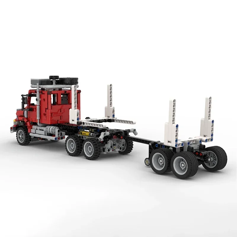 

Moc Building Blocks Western Star 47X NF 1424 Model Technology Brick DIY Assembly Vehicle Truck Model Construstion Holiday Toy