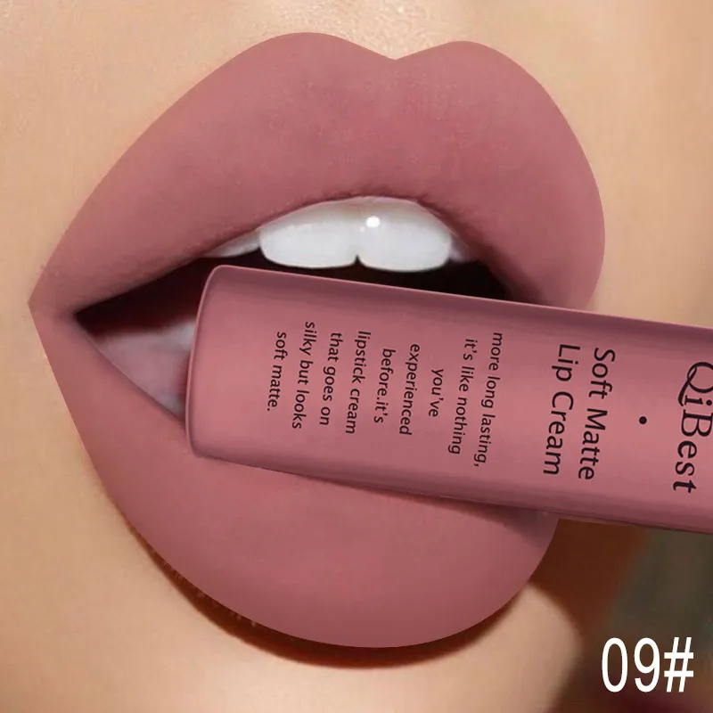 16 Colors Matte Liquid Lipstick Nude Chocolate Brown Velvet Lip Gloss Waterproof Long Lasting Moisturizing Sexy Lips Cosmetics