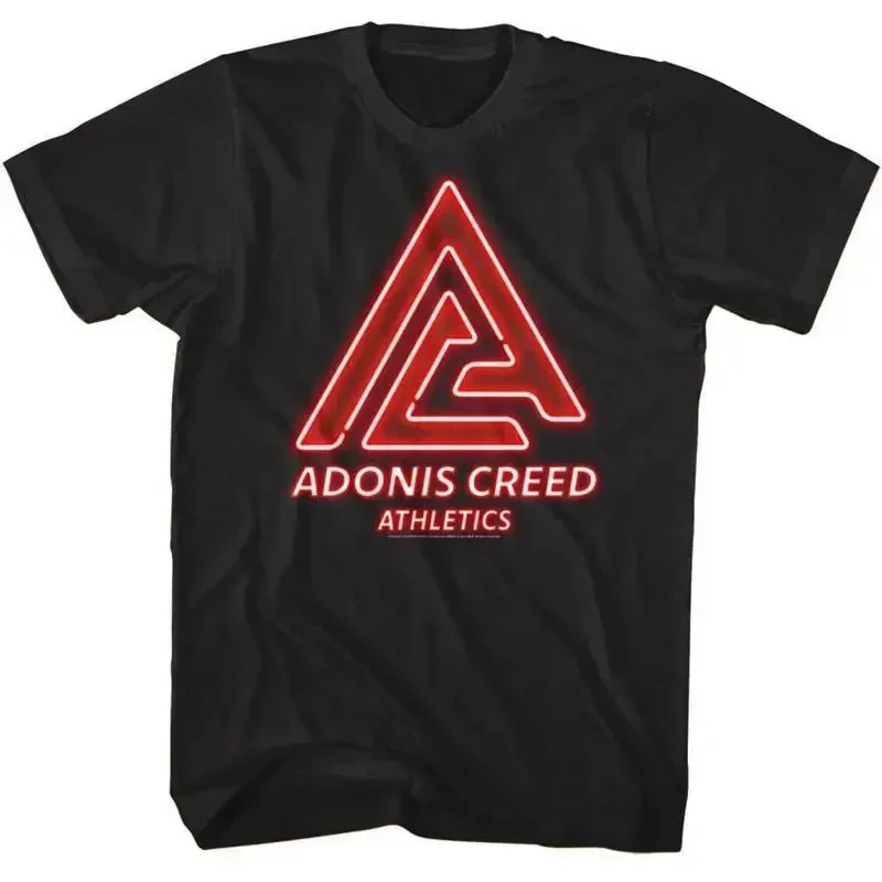 Adonis Creed Athletics Red Neon Logo Men's T Shirt