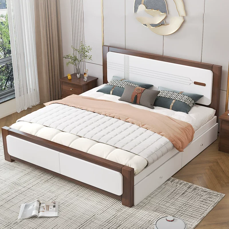 

Modern Luxury Bed Bedroom Children Baby Double Floor Girls Wooden Design Sleeping Bed Princess Muebles Lounge Suite Furniture