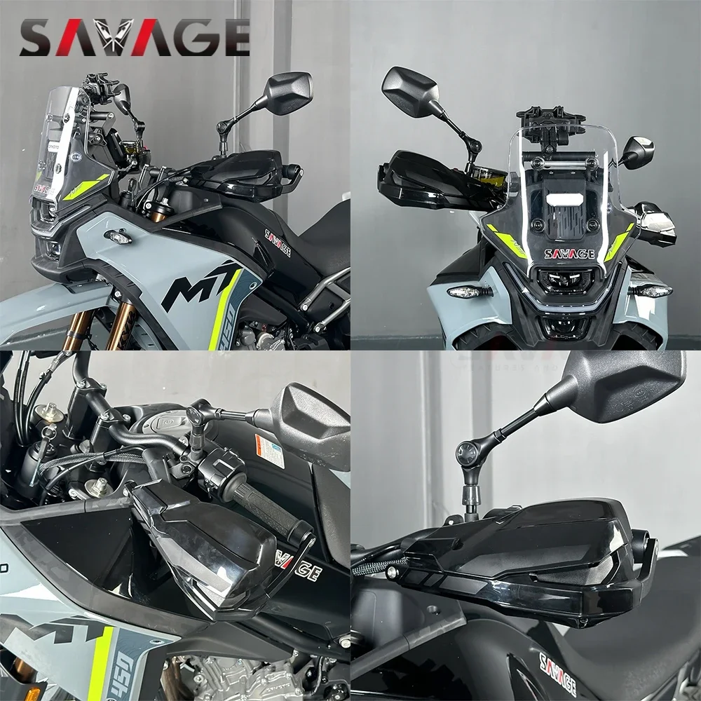 For CFMOTO 450MT 2024 Handlebar Windshield Handguard MT450 450 MT Hand Guards Protector Brake Clutch Lever Protection Shield