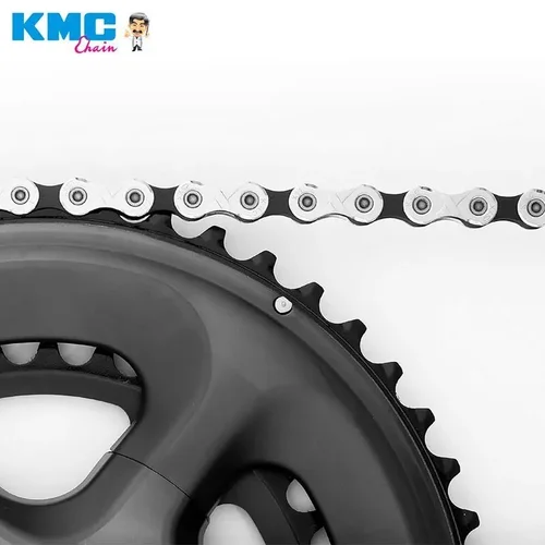 Imagen 2 del producto KMC X8 X9 X10 X11 X12 Cadena de bicicleta de carretera/MTB 8v 9v 10v 11v 12v 118L 126L Cadena de bicicleta e-biek con enlace rápido para SHIMANO SRAM