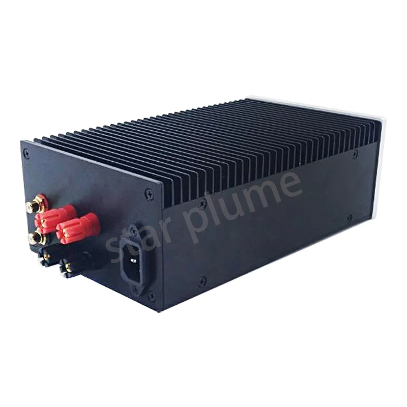 89.5*151*257mm All Aluminum Power Amplifier Case Single Side Cooling Small Vertical Power Amplifier Chassis Shell DIY Box