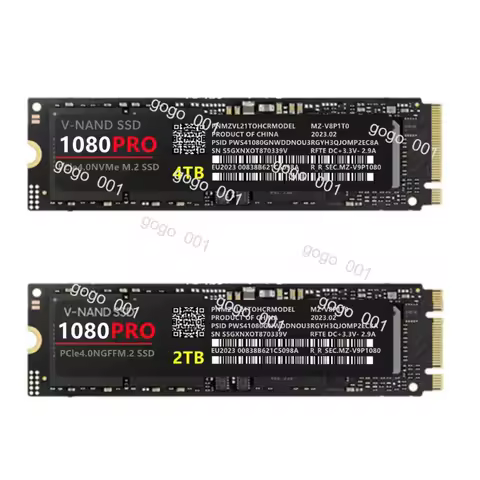 1080PRO PCIe 4.0 NVMe M.2 2280 SSD with 1TB 2TB 4TB Options, Fast Data Transfer for Gaming &amp; Productivity
