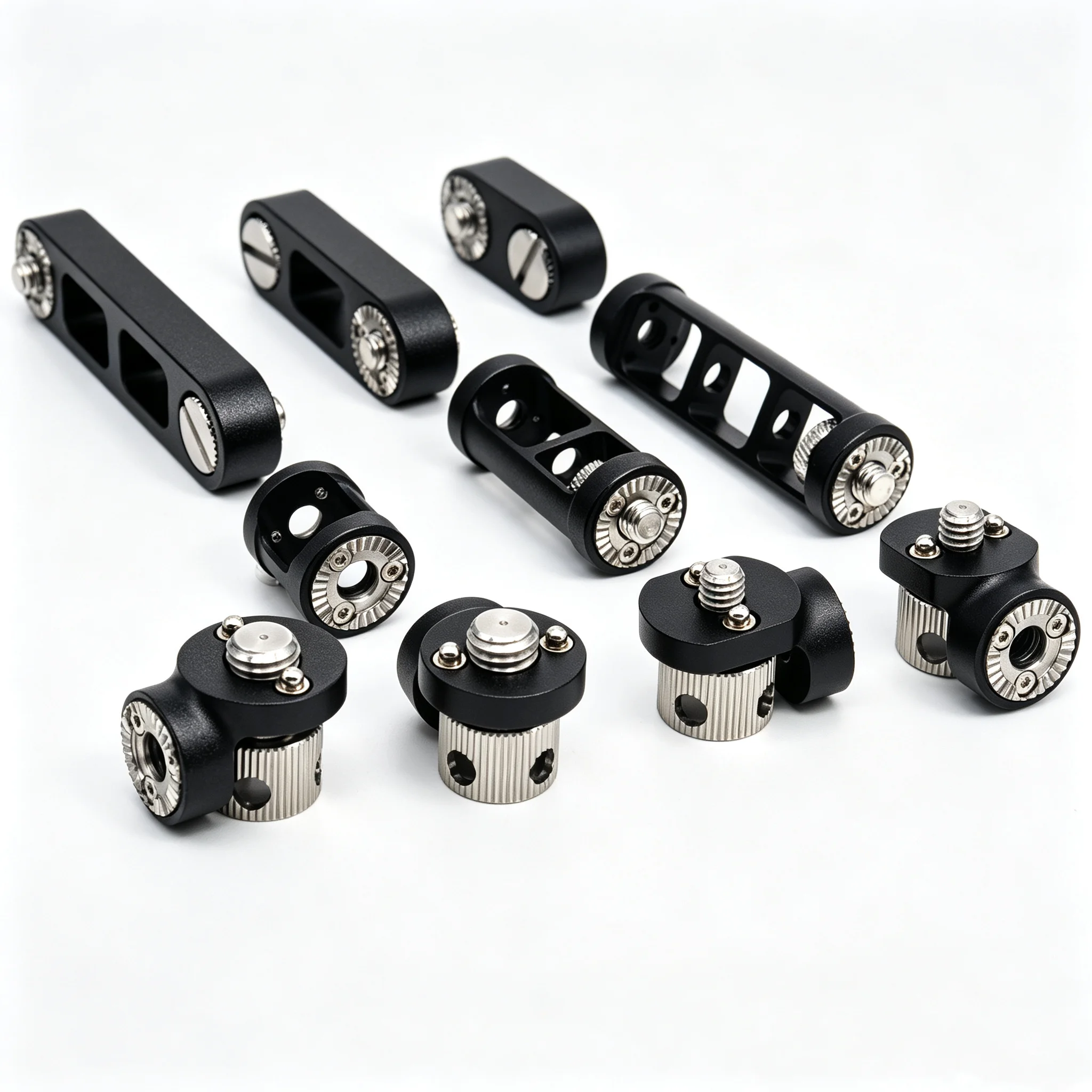 Steering Knot Installation System Accessory Supportsystem for 3/8 1/4 Screw with Elastic Positioning Pin Monitor, Rangefinder