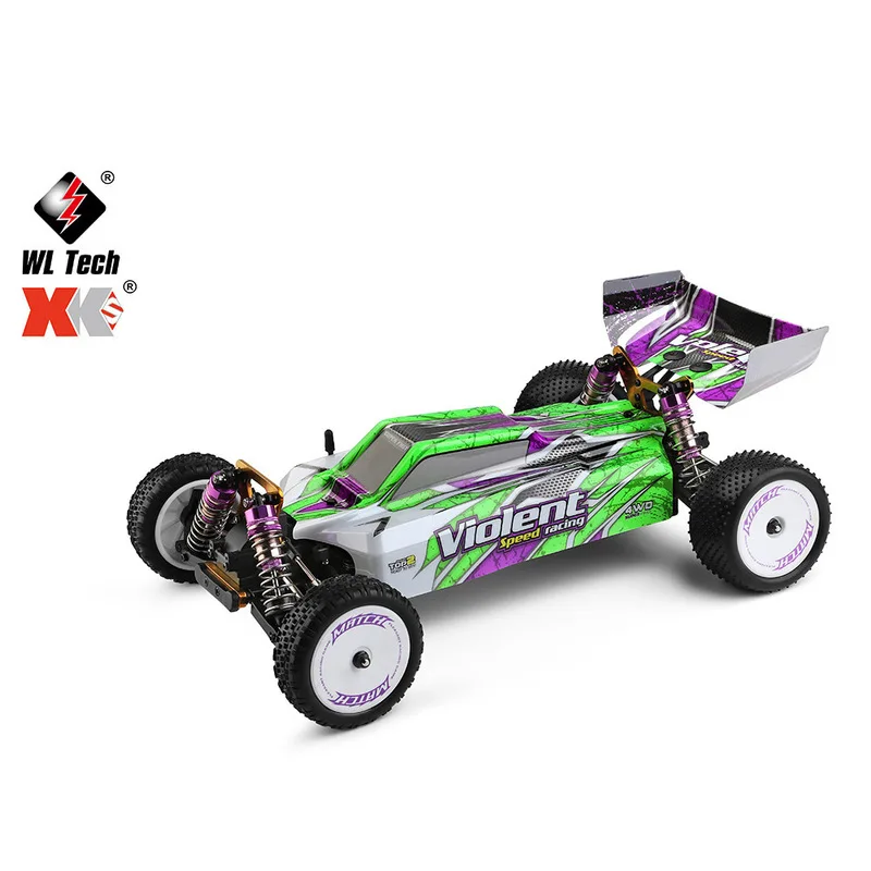 Weili 104002rc Remote Control 1:10 High-Speed Rally Drift Racing Car Brushless Motor Four-Wheel Drive Off-Road Air Rollover