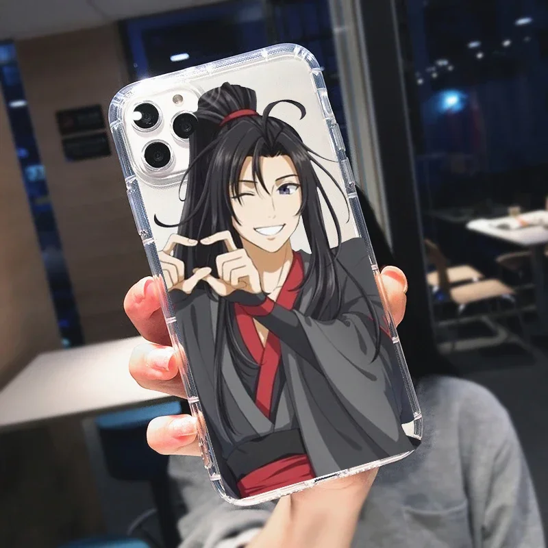 Anime Grandmaster Mo Dao Zu Shi MDZS Phone Case for iPhone 15 14 13 12 11 Pro Max 14 Plus X Xs Max XR 8 7 Plus Soft Cover Fundas