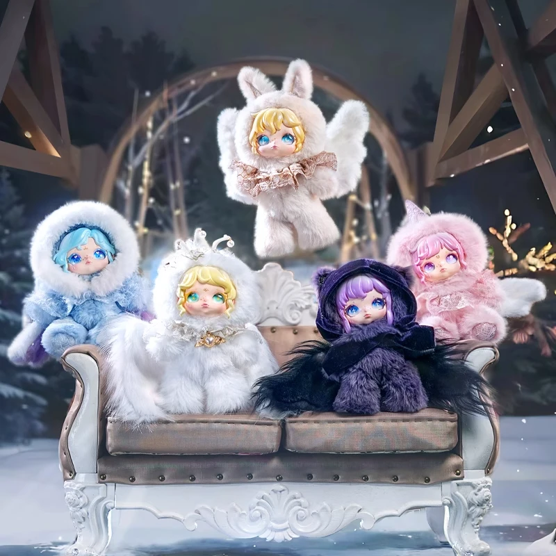 

Authentic products in stock Dumia Aria Whisper Of Snow Traces Series Blind Box Cute Aria Doll Action Figure Mystery Box Gifts