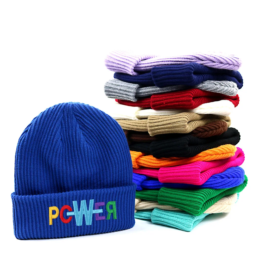 POWER G-DRAGON Knitted hat Hip hop Knitted Hat Winter Warm Men's and Women's Hats Latest Fant Gift GD Fashion woolen Hats