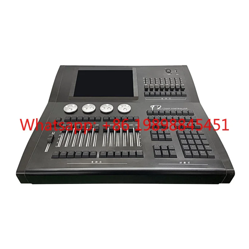 Световой пульт Jiechuang F2 DMX512 IP25 AC220V, многофункциональный контроллер освещения для свадеб и баров
