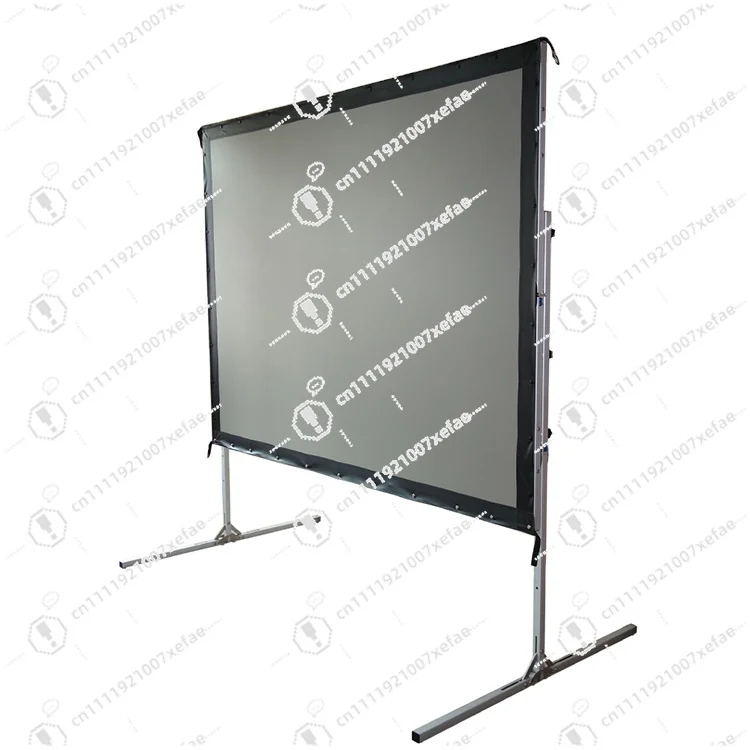 Quick Folding Easy Moving Projector Screen Portable Adjustable Outdoor/Indoor Projection Screen