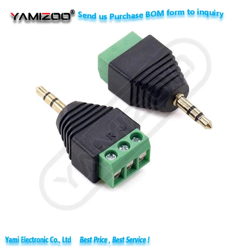 1 Stück lötfreier 3,5-mm-vergoldeter Dual-Channel-Audio-Kopfhöreranschluss-Stereo-Adapter mit grünem Anschluss – Detail 3