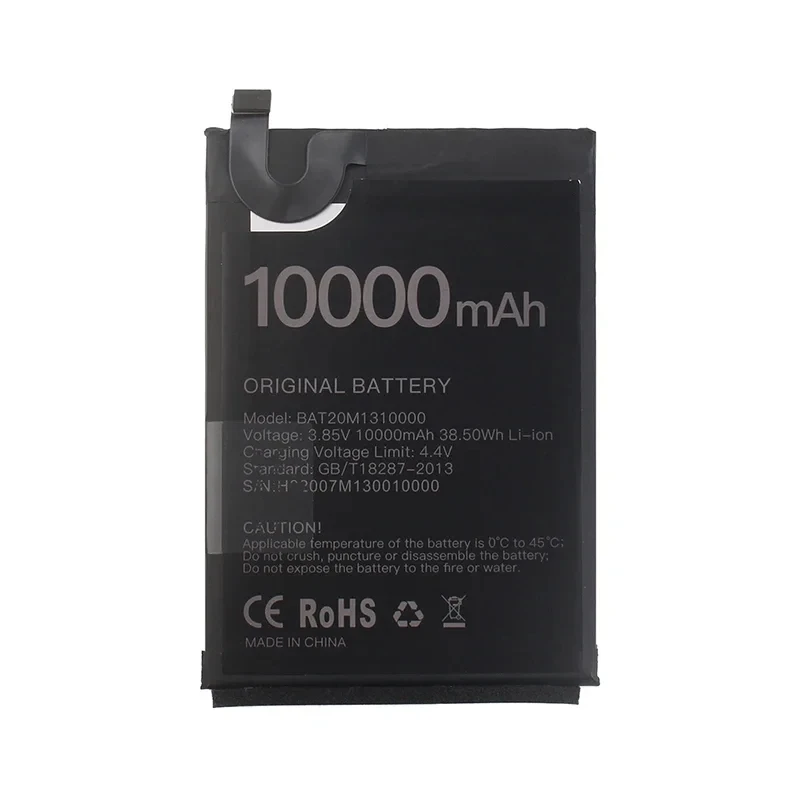 

BAT20M1310000 Battery for Doogee S88 Pro 10000mAh Li-Ion Rechargeable Batteries Doogee S88 Batterie