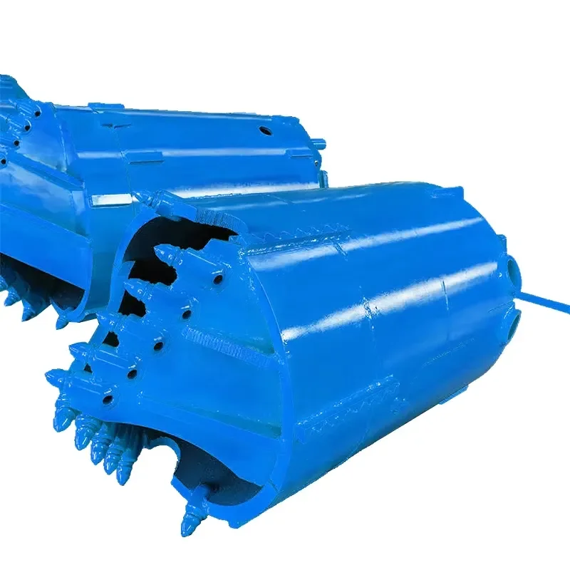Rotary Drilling Soil Bucket for Pile Foundation Construction Pilling Tools Rock Auger Open Bucket