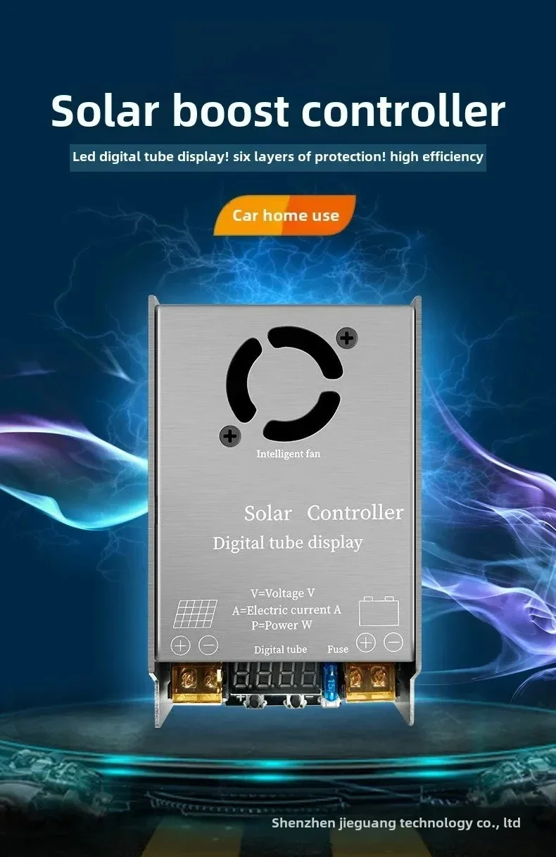 450W  Solar Boost Controller 48V 60V 72V 84V 96V LED Display Charger for Electric Vehicle