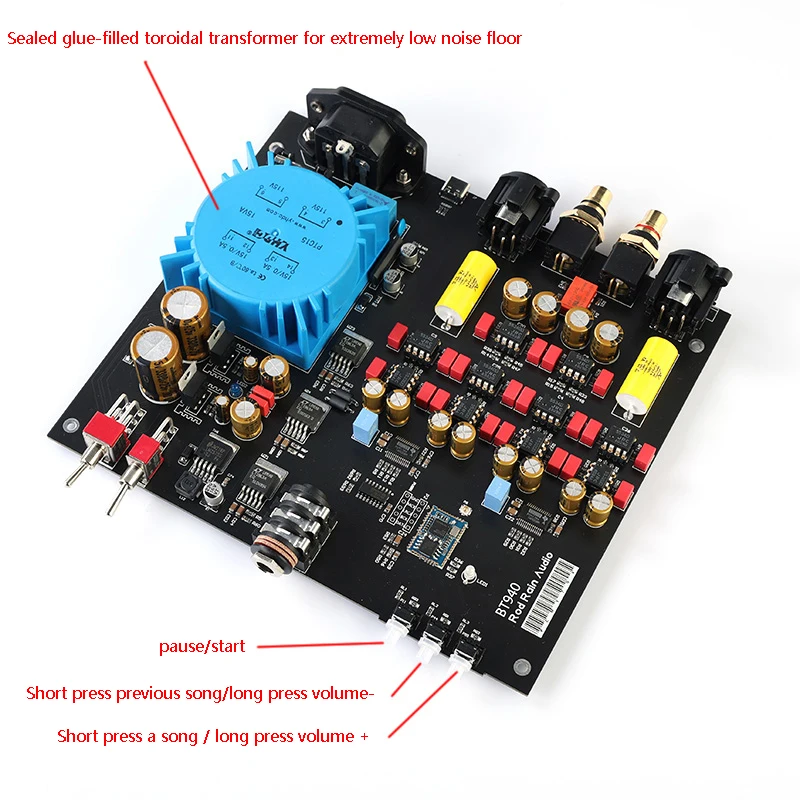 Dual Flagship PCM1794A เครื่องปรับจูนเสียงบลูทูธ5.1เครื่องรับสัญญาณไร้สาย LDAC APTX-HD Lossless ถอดรหัส PC ภายนอก
