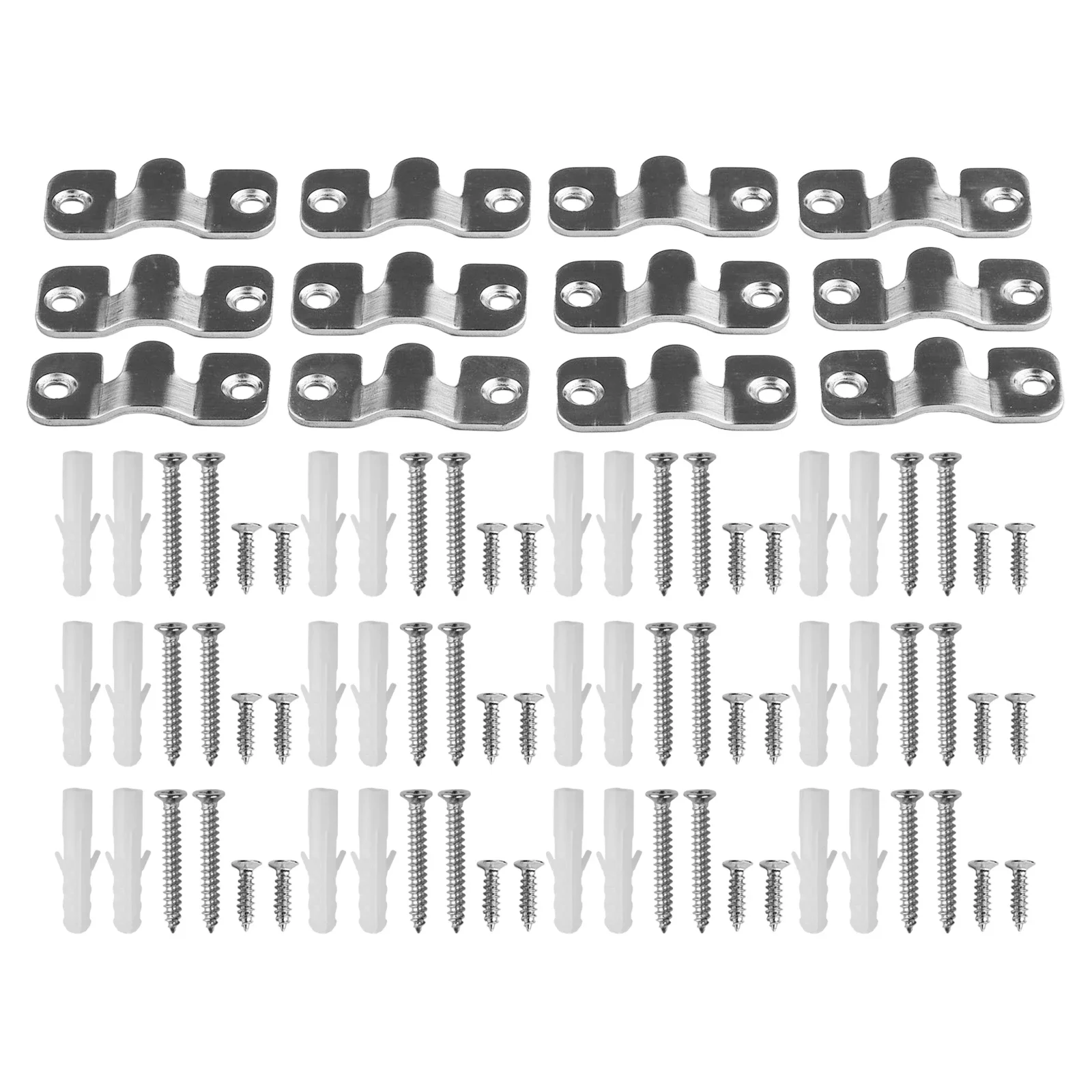 Picture Fasteners Photo Display Hooks 12pcs/Set Cabinet Accessory Fasteners For Picture Photo Frame Furnniture