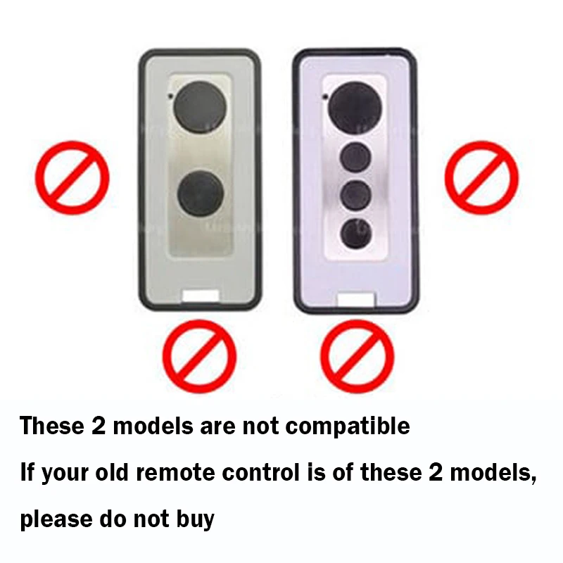 100% متوافق مع Globmatic 868 ميجا هرتز رمز المتداول باب المرآب التحكم عن بعد Globmatic Vella 2 4 Vella2 Vella4 #2