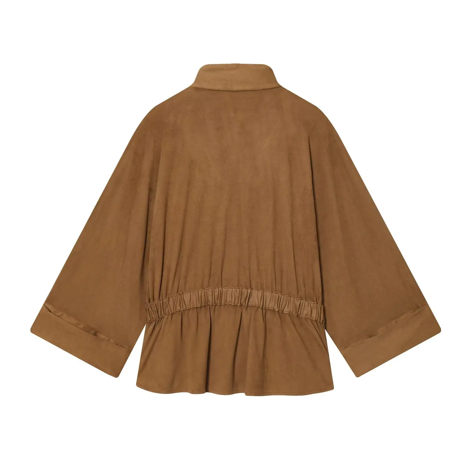 المرأة معطف غير رسمي مجموعة بناطيل رجالي فضفاض سستة الخامس الرقبة الدانتيل يصل الطية الأعلى واسعة الساق بنطلون دعوى الصيف سيدة 2 قطعة وتتسابق