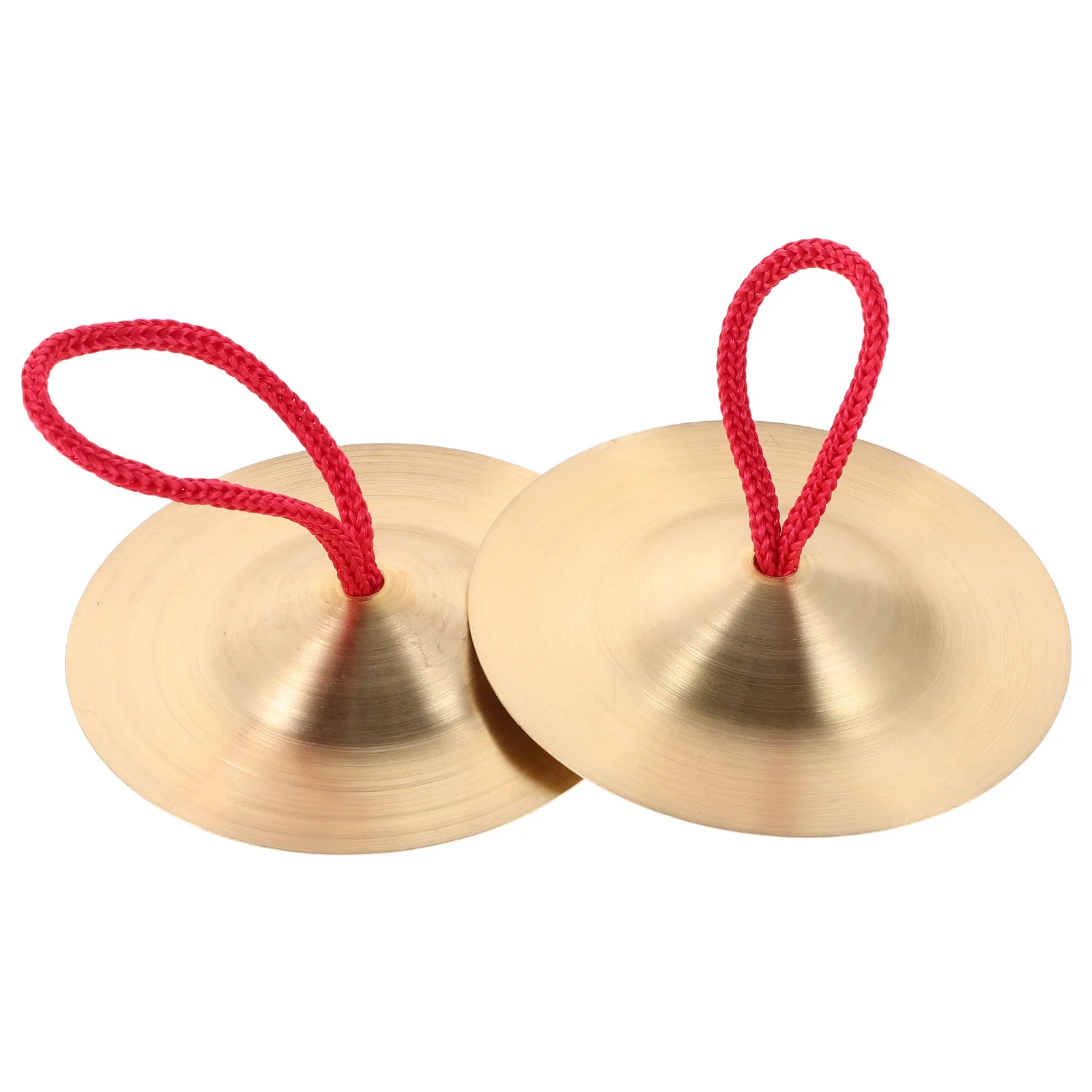 الصنج النحاسي 9 سنتيمتر أداة قرع يدوية صغيرة لتعليم الموسيقى الفصول الدراسية إيقاع التعلم التفاعلي #4