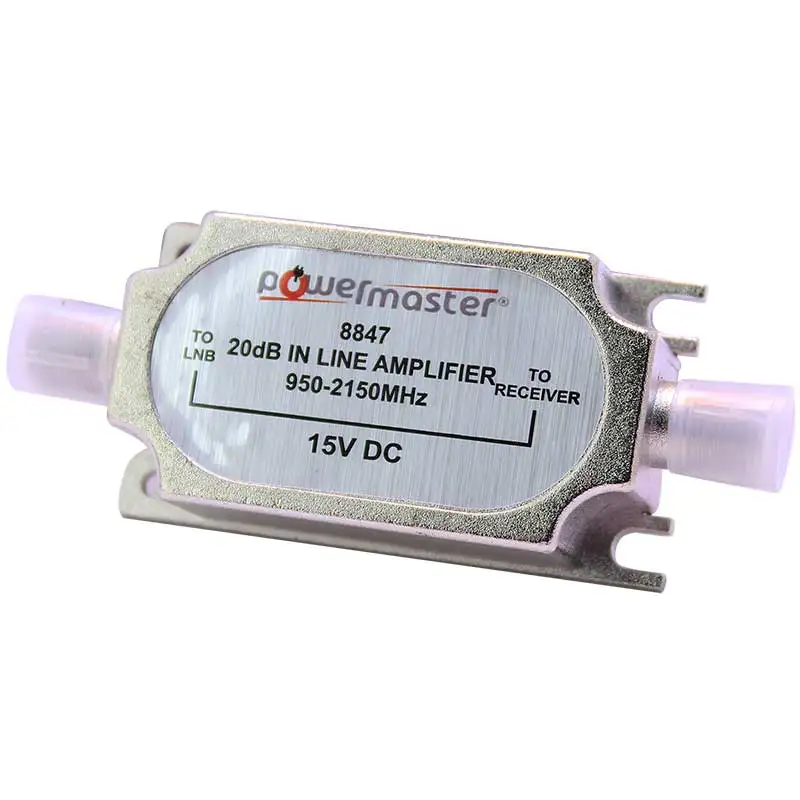 LNB LINE AMPLIFIER 20DB 950-2150 MHZ POWERMASTER IN-LINE ANFİ * ACR-5230F