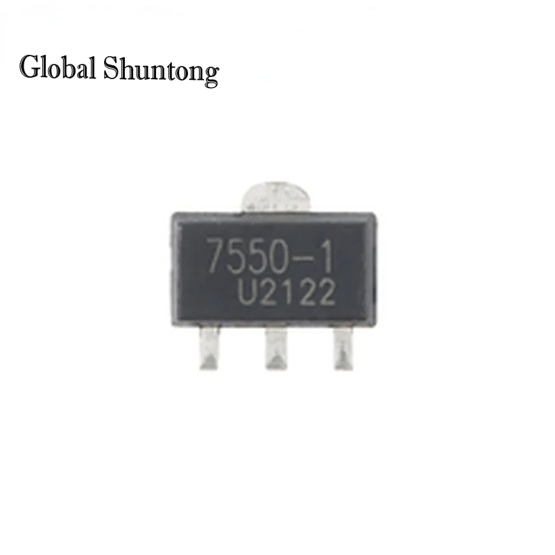 30PcsHT7550-1 SOT-89    diy electronic kit  electronic kits  emp generator  ti comparator  electronics  boost converter