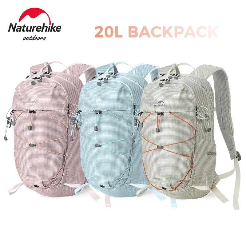 

Рюкзак Naturehike 20 л для активного отдыха, легкий, для альпинизма, треккинга, путешествий, с большим объемом и отделением для гидратора