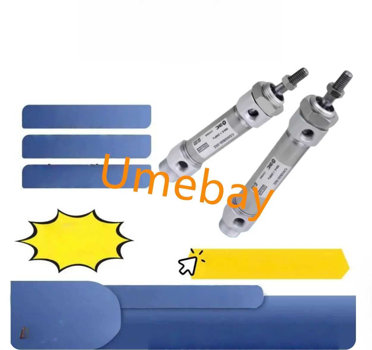 1 piece,   CM2B25-200/  CM2B25-250/  CM2B25-300 / CM2B25-350 / CM2B25-400 / CM2B25-450 / CM2B25-500