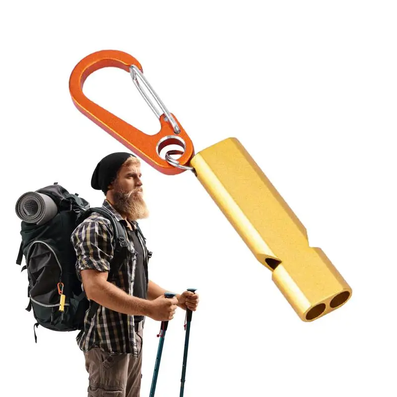 Safety Whistle For Camping Double Tube 120db Safety Whistle Outdoor Safety Whistle Portable Camping Whistle For Camping Hiking