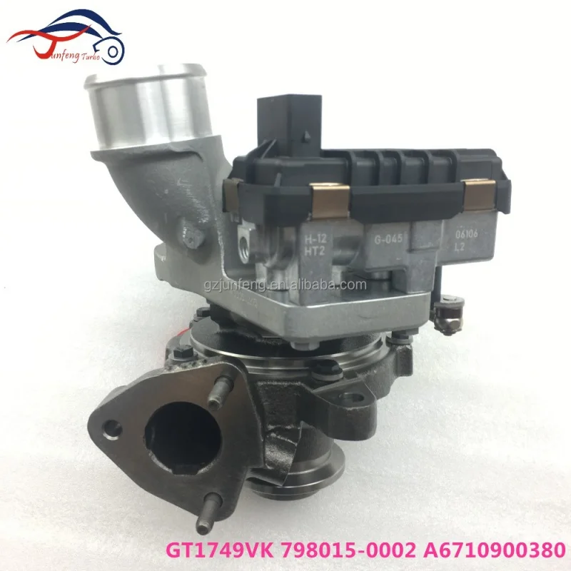 GT1749VK Turbocharger for Ssang-Yong Korando C200 2.0 D20DTF Engine 798015-5002S A6710900380  6710900380