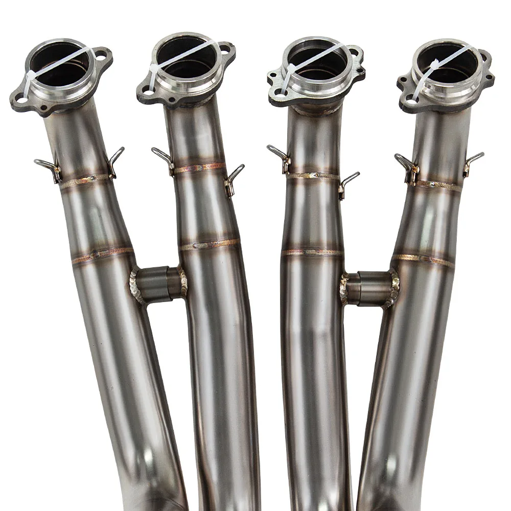 M1000RR Escape Front Pipe For BMW S1000RR S1000R M1000R 2019-2026 Motorbike Exhaust Manifold 59mm Racing Line