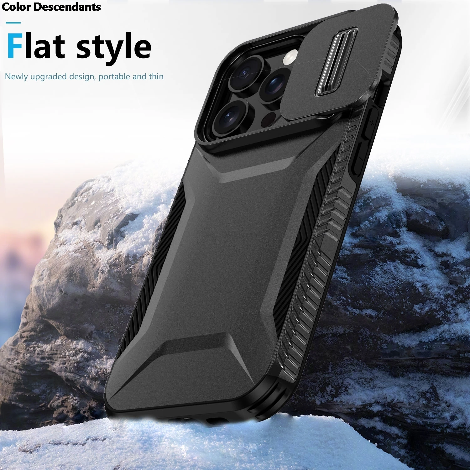 Case For OPPO A98 5G Covers OPPOA98 A 98 F23 F 23 Military Antiskid Camera Lens Slide Cover OPPO A98 Cases OPPO F23 Back Cover