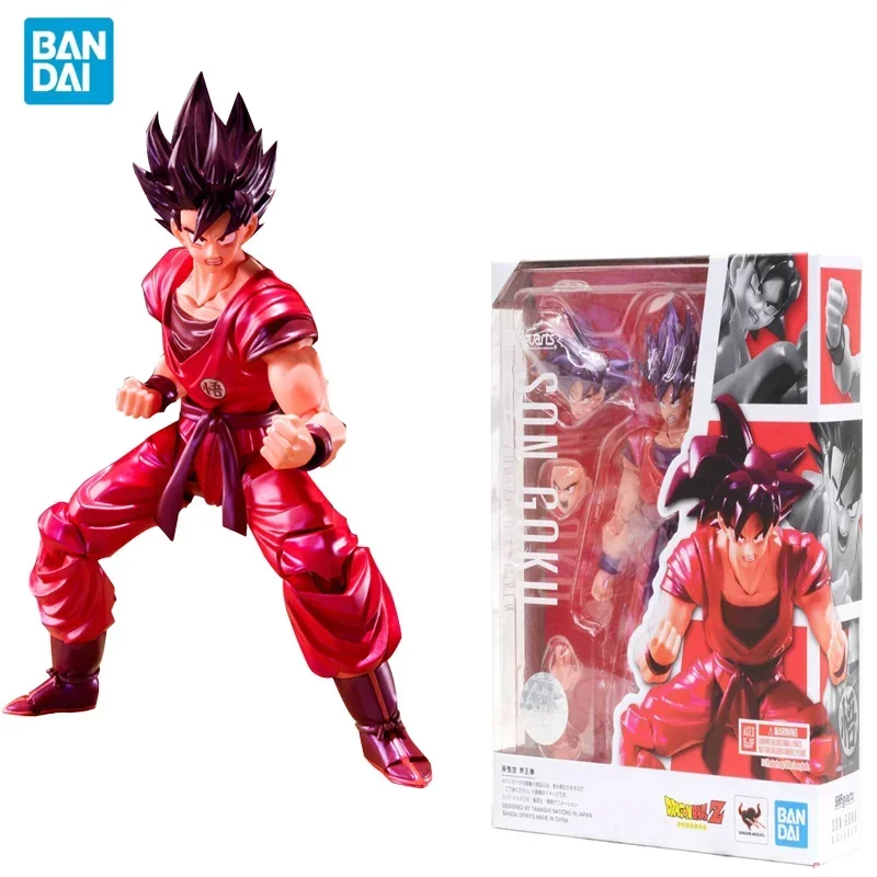 

Фигурки героев аниме SHF Dragon Ball Goku Kaiouken, оригинальные аниме игрушки для детей, подарок на день рождения, рождественские подарки