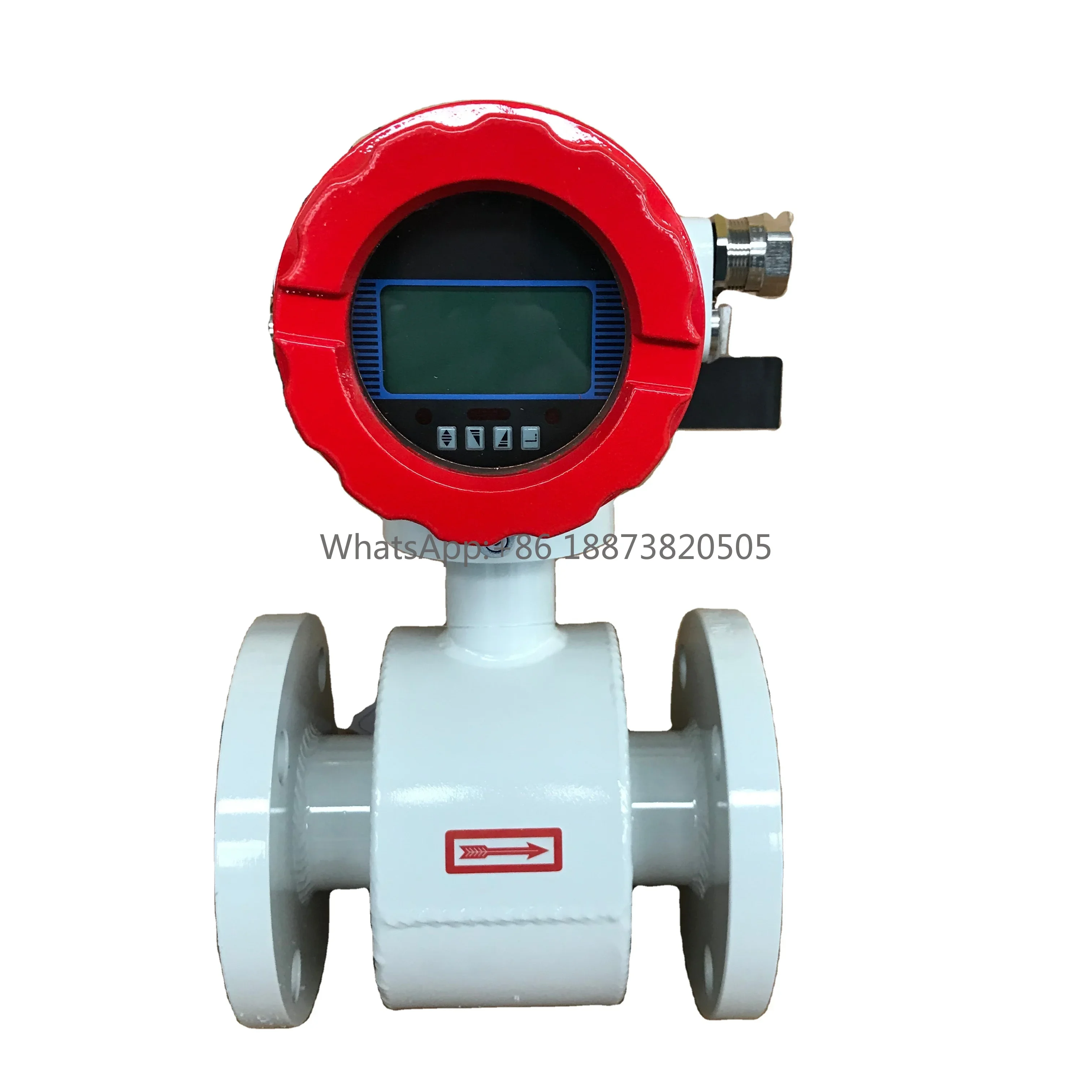 

Dn3-Dn3000 Rs485 High Accuracy Electromagnetic Flow Meter Heat Temperature Water Flowmeter Magnetic Flow Sensor