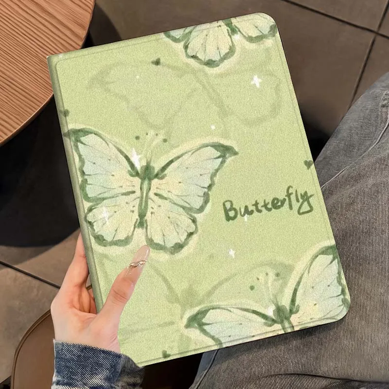 فراشة الكتابة على الجدران نمط لباد برو 10th 11th 5th 6th 7 8 9 2 gen 11 13 M4 M5 10.2 9.7 12.9 10.5 10.9 بوصة اللوحي #1