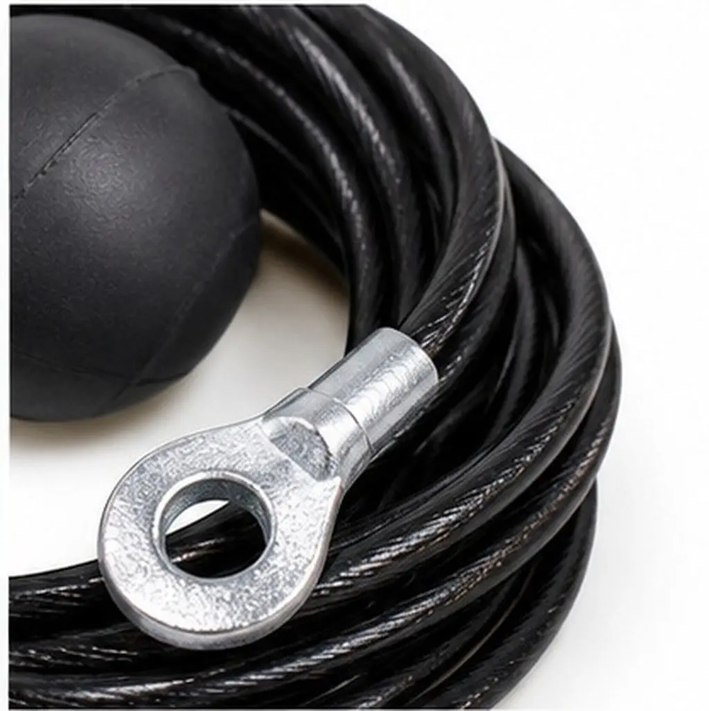 2Pcs Home Gym Cables 5Mm Steel Wire Rope 4.59ft Noise-Reducing Fitness Extension Cable for Cable Machine Pulley System