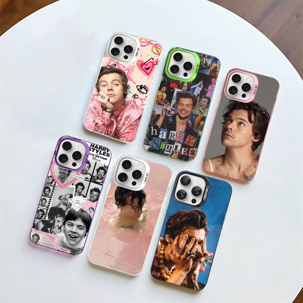 

Singer H-HaRRy Phone Case For iPhone 16 15 14 13 12 11 Pro Max X XR XSMAX 8 7 Plus Matte Shockproof Back Cover