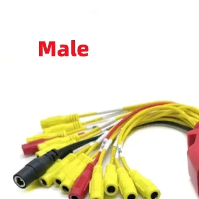 16 Pin OBD2-Jumper Connector Male To Female For ECU Rewriting And Fault Diagnosis Tool For Automotive Diagnostic Testing Equipme