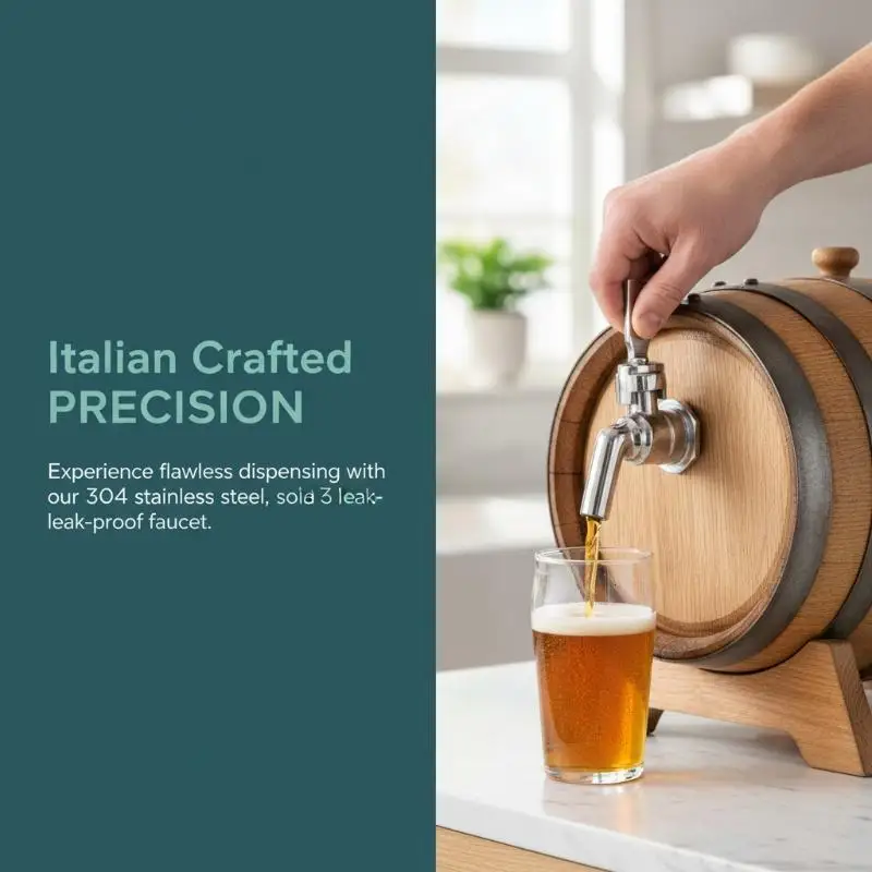 3 8 Stainless Steel Beverage Dispenser Faucet Spigot Tap for Juice Cold Beer Home Restaurant Buffet Party Supplies