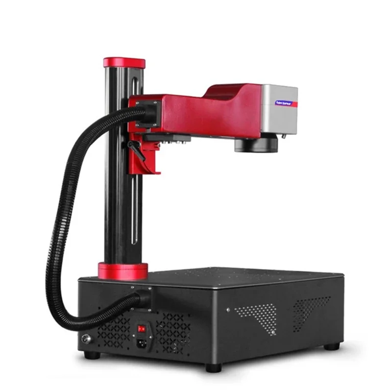 Fiber Laser Marking Machine Jewelry Metal Aluminum Copper Engraver Cutter 20W 30W 50W Raycus Max Optional Silver Cutting Tools