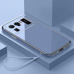 For Xiaomi Mi 11 Ultra Case Luxury Square Plating Xiaomi 11 Ultra Phone Case ShockProof Silicone Back Cover Fundas