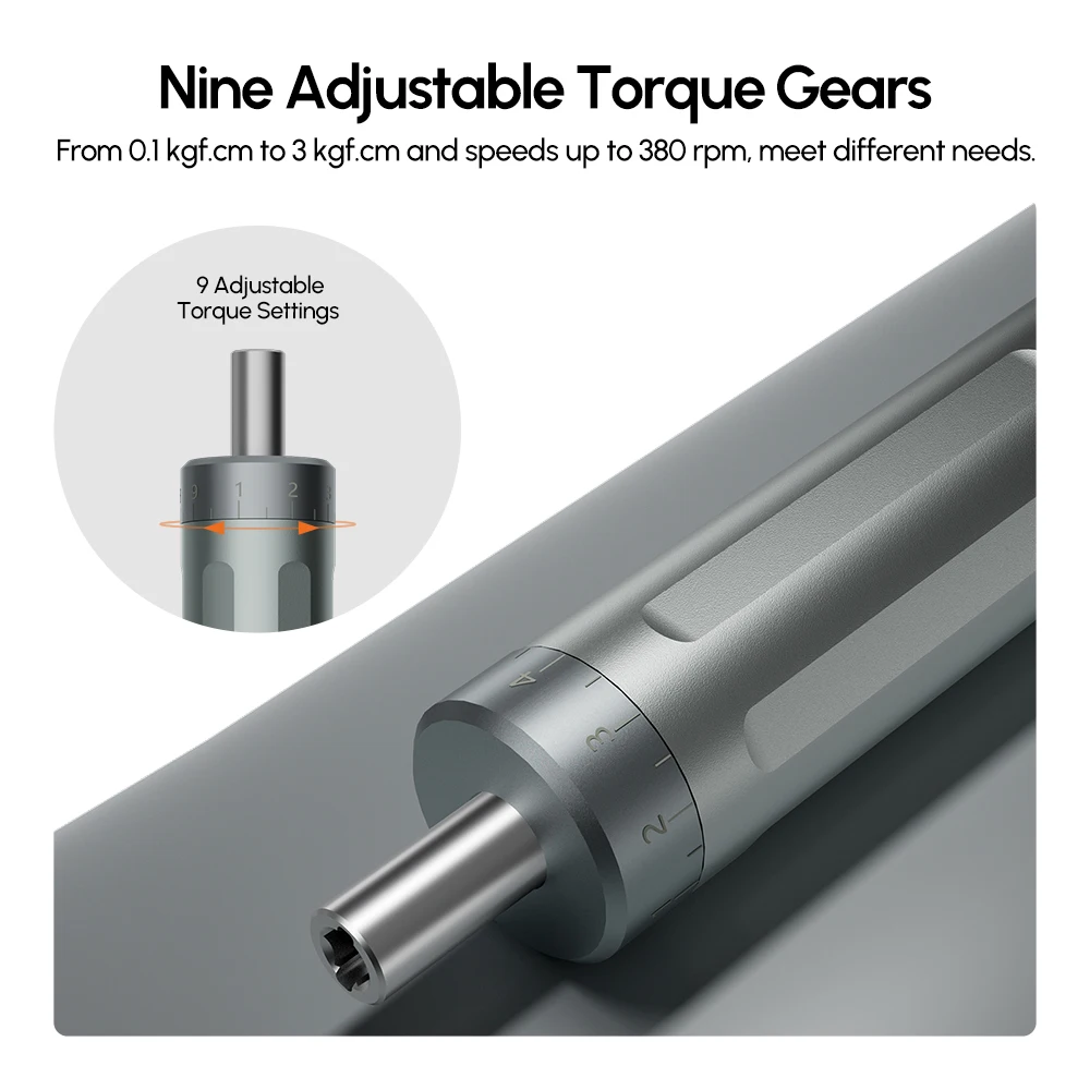 Cacciavite elettrico 24 in 1 9 coppie Strumento elettrico di precisione intelligente Punte per cacciavite magnetico per iPhone Watch PC Incisore laser