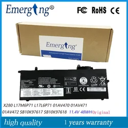 11.4V 48WH New L17C6P71 Battery for Lenovo ThinkPad X280 L17M6P71 L17L6P71 01AV470 01AV471 01AV472 SB10K97617 SB10K976